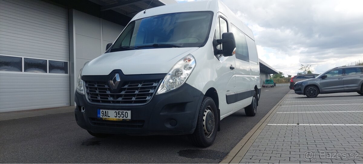 2016 Renault Master, 7míst, Tažné 2,5t