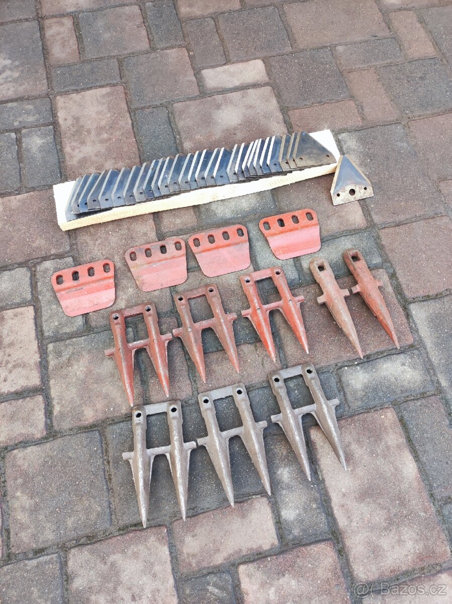 Žací lišta - náhradní díly