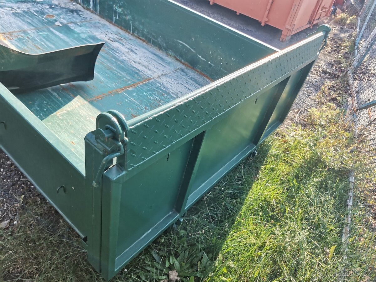 Kontejner avia (abroll) suťový, hák 1000 mm