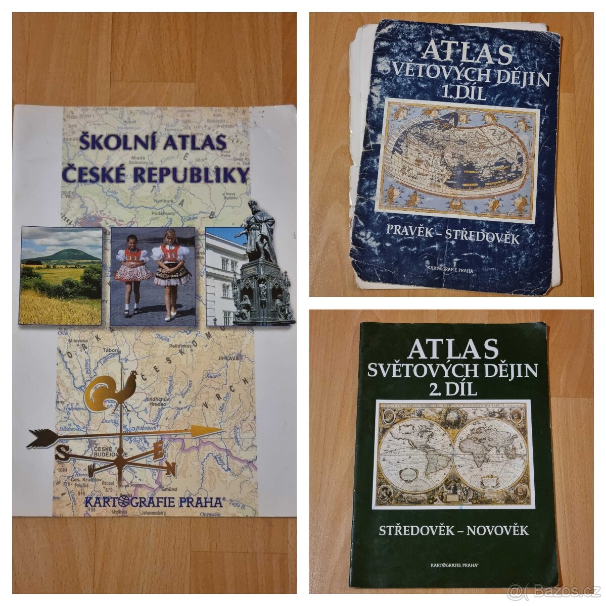 Učebnice školních atlasů