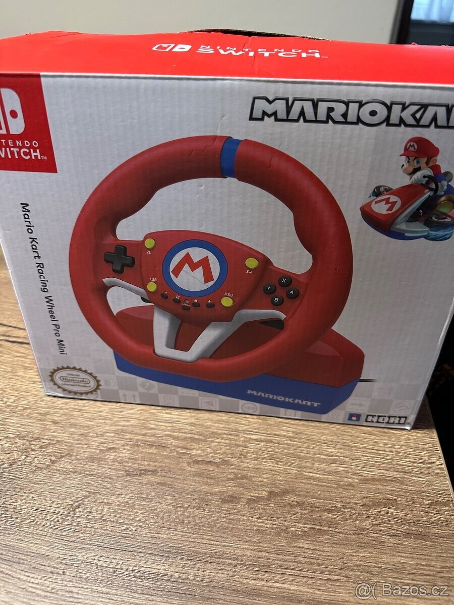 Volant HORI mariokart k nintendo switch
