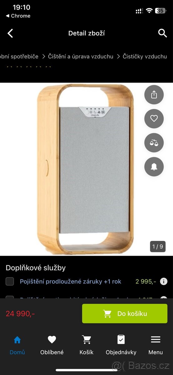Čistička vzduchu OneLife X
