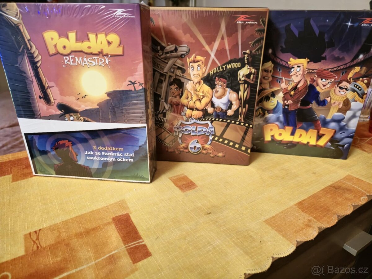 3x BIG BOX PC hra - POLDA 2,6,7 - CZ dabing/nové