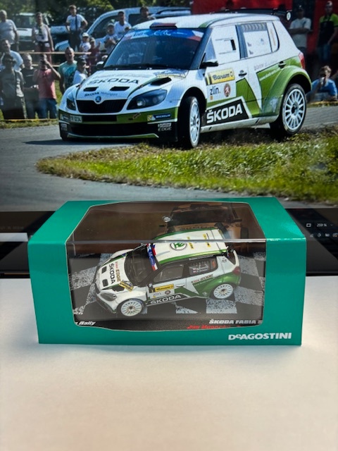 Škoda Fabia S2000 Barum Rally 2013 Jan Kopecký DeAgostini
