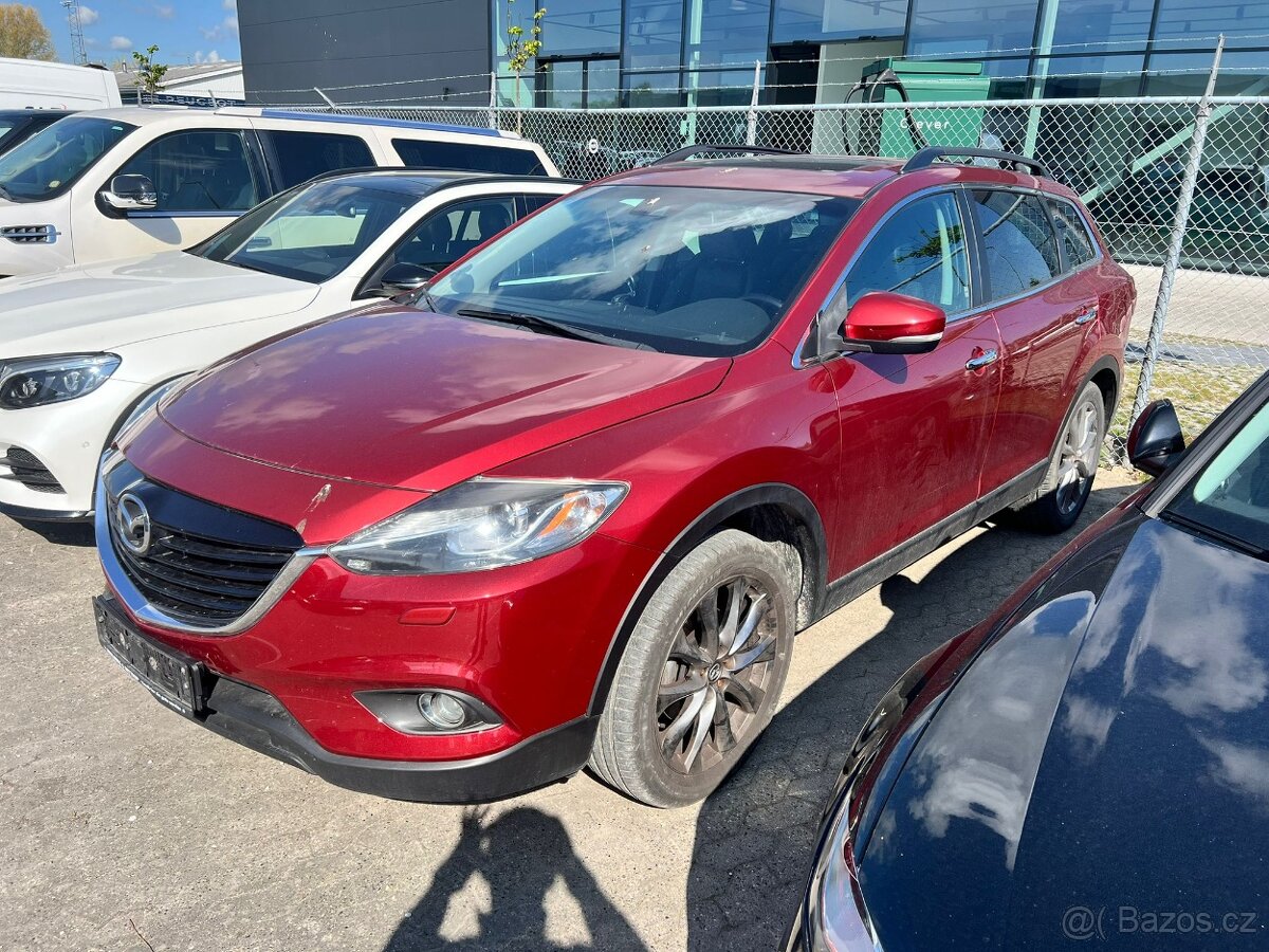 Mazda CX-9 3.7 V6 204kW 2015/177tkm/garance km/krásný stav