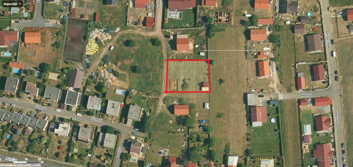 Stavební pozemek Horní Beřkovice