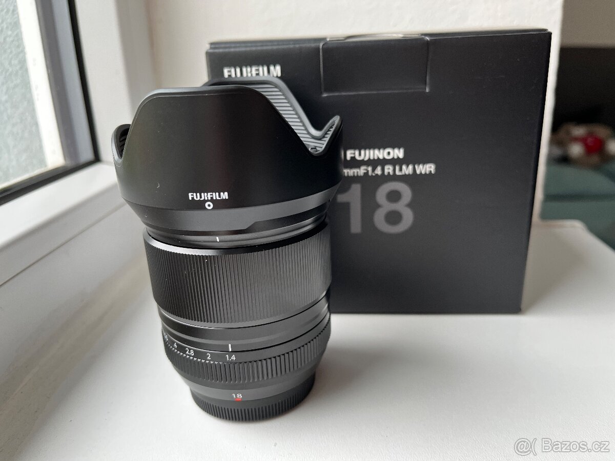 Fujifilm XF 18 mm f/1,4 R LM WR (ZÁRUKA 2026)