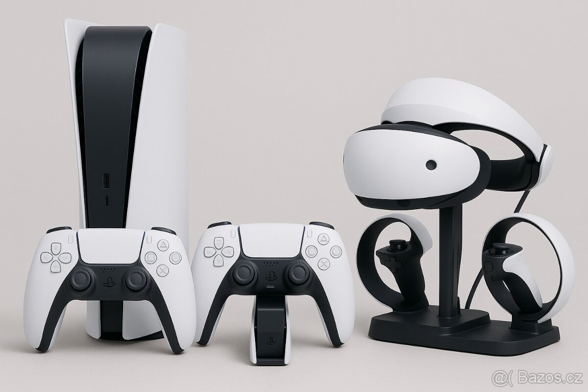 Playstation 5 PRO + PS VR 2 + příslušenství