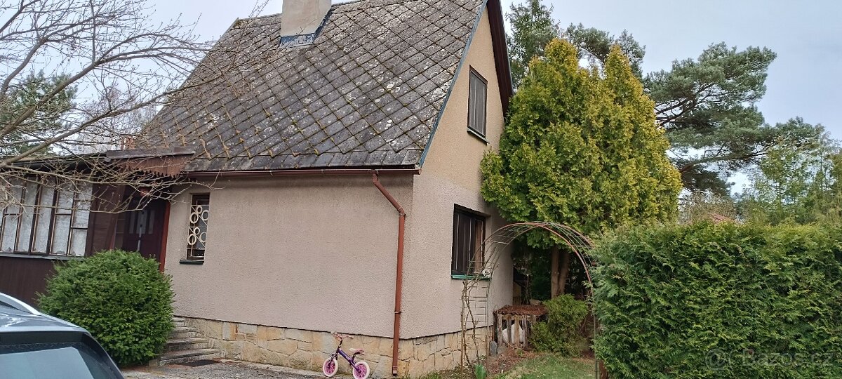 Pronájem zděné chaty u Stříbrného rybníku