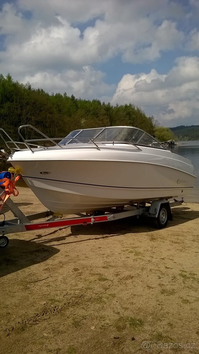 Použitá loď Coaster 600 BR r.v.2017 + motor + vlek