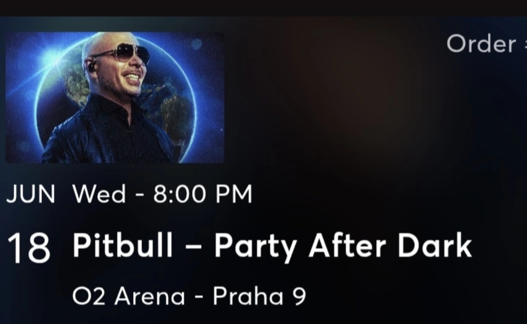 Pitbull koncert Praha