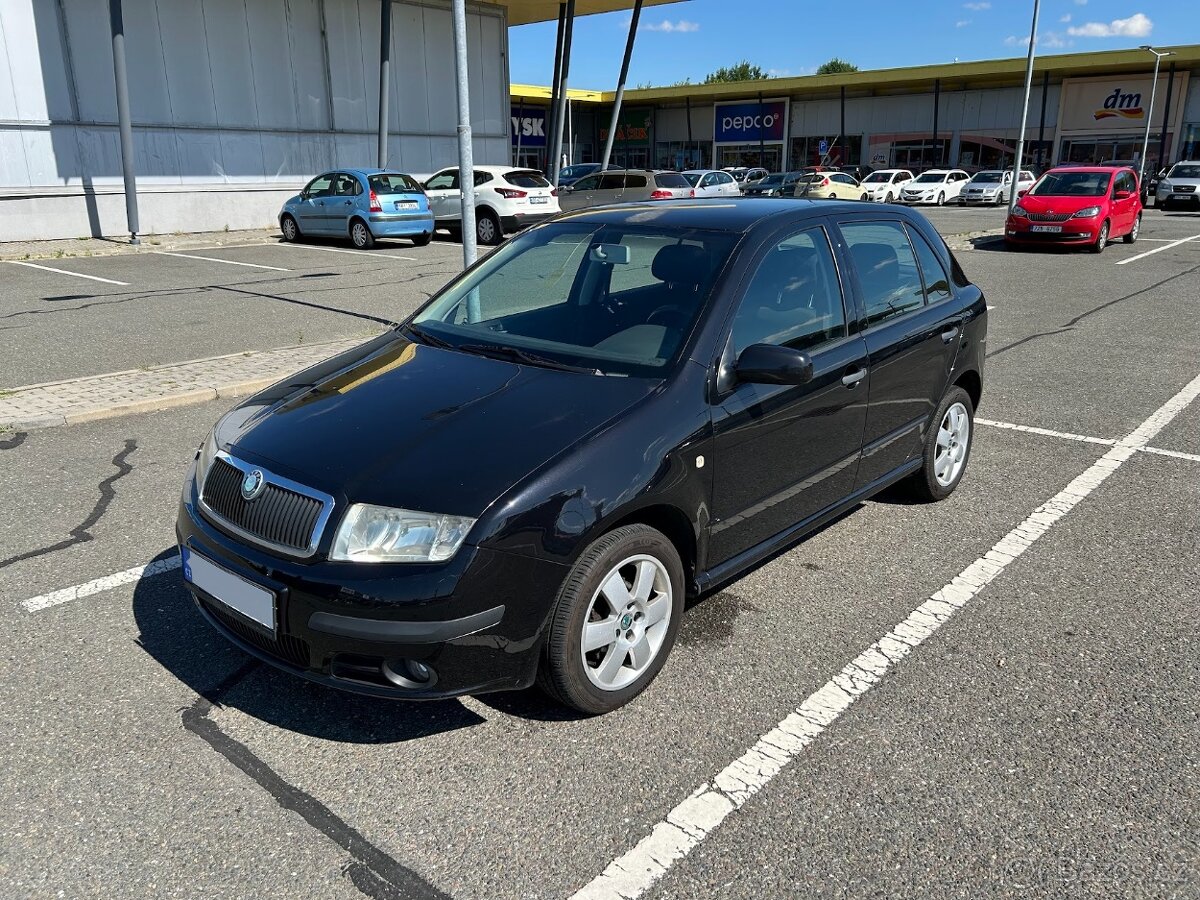 Škoda FABIA 1.2HTP Klima - 2006 - ČERNÁ METALIZA