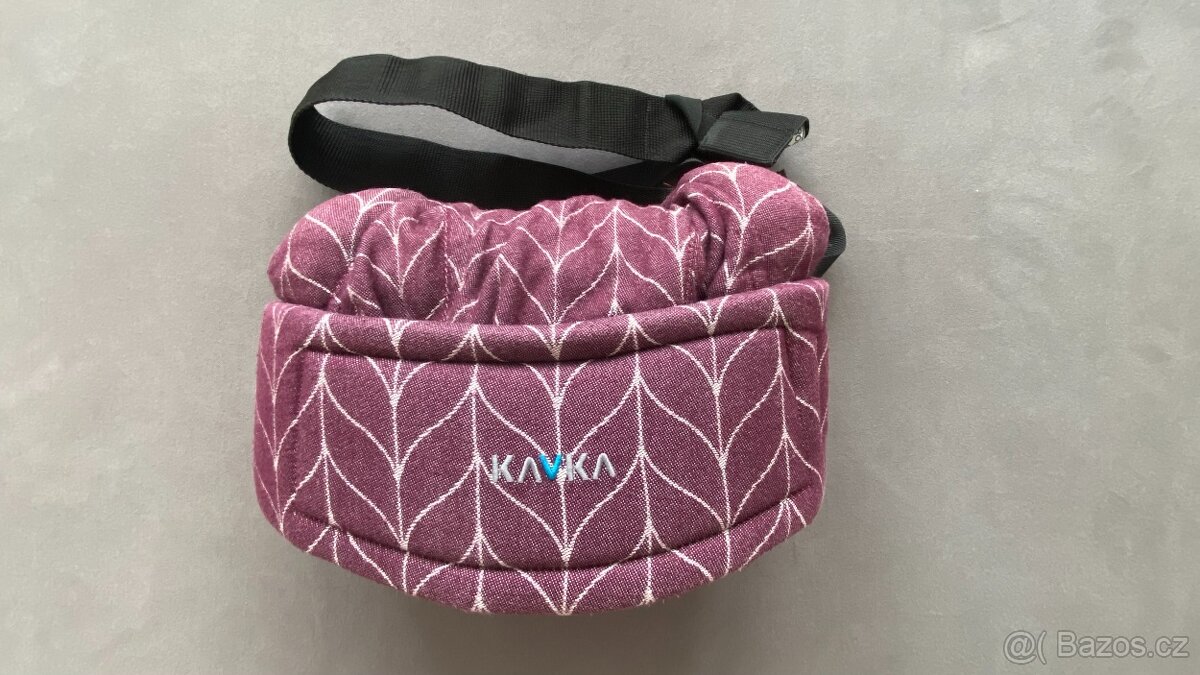 Nosítko KAVKA Multi Age + nosící softshellová kapsa Cherry B