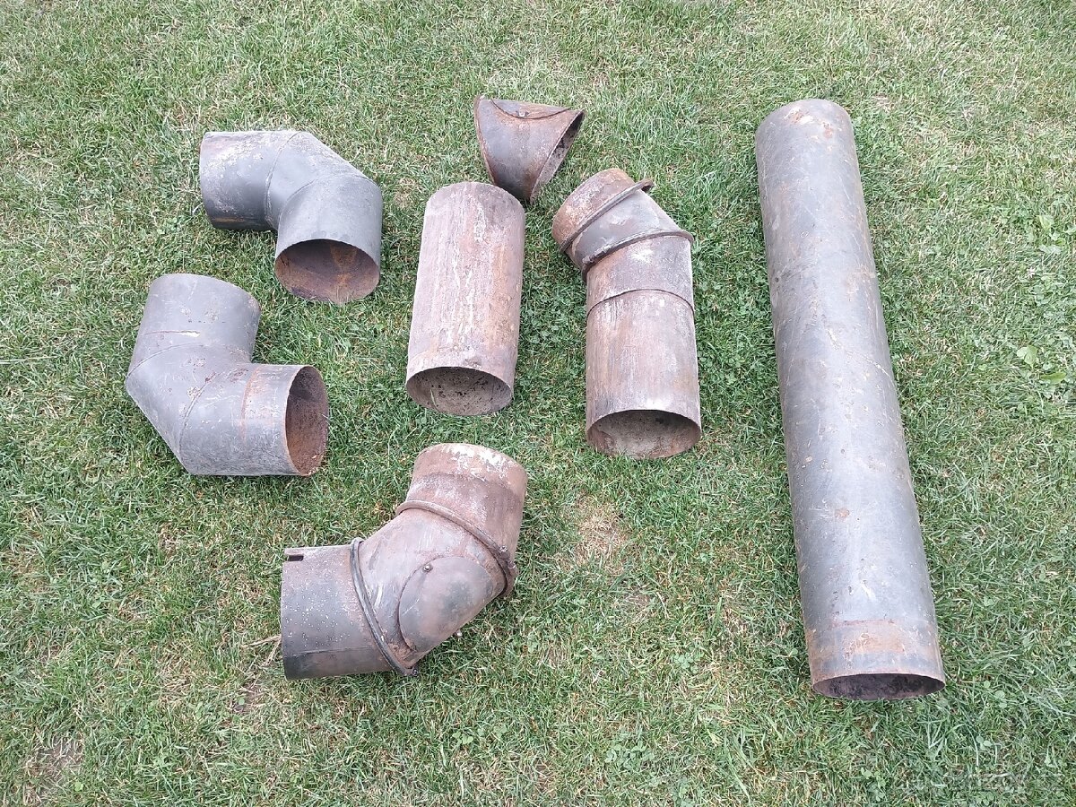 Kouřovod o průměru 160 mm