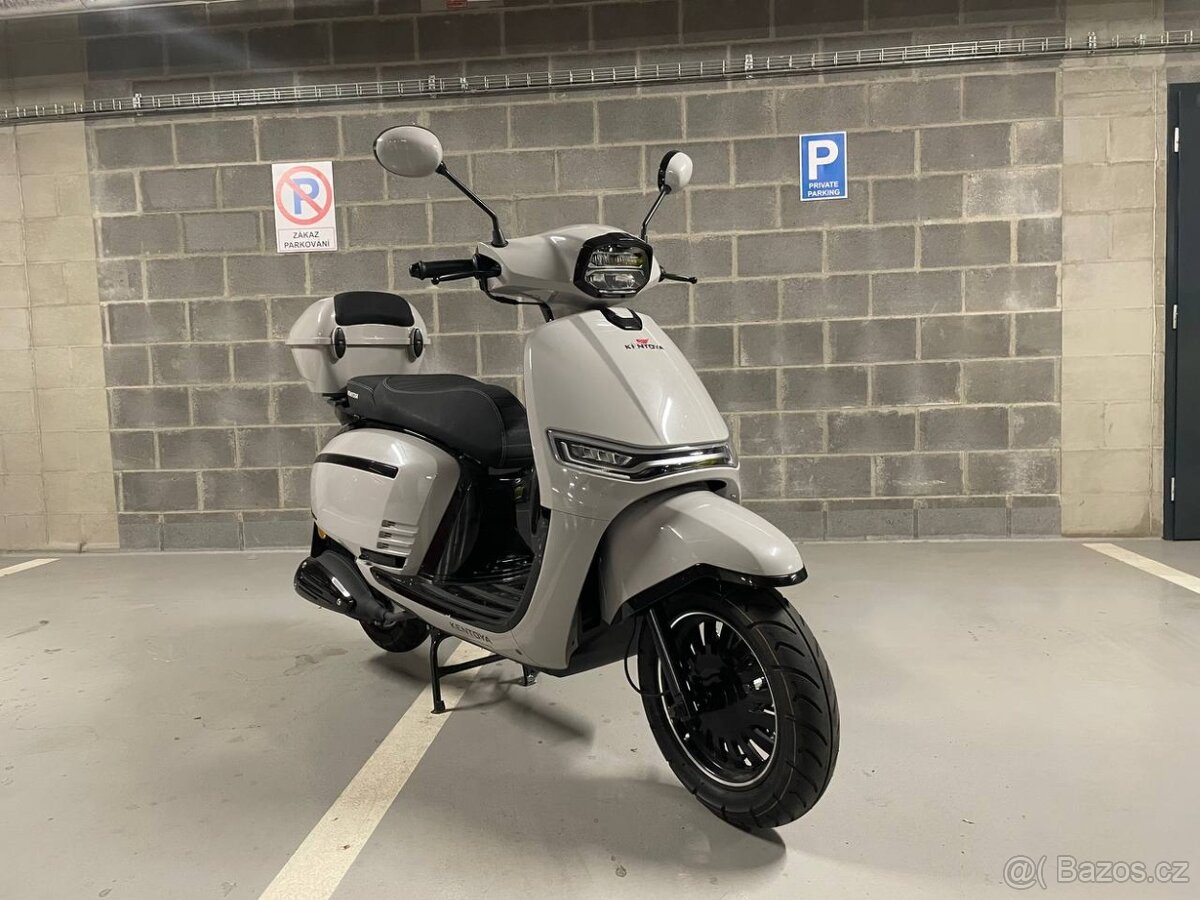 Kentoja Mojito 125 – zánovní, 1. majitel, kufr, servisní kni