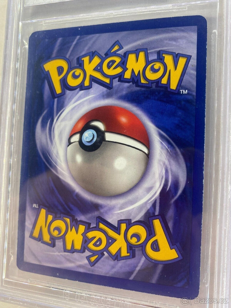 Edice Shadowless Charizard s hodnocením BGS 6.5 Holo vzácná
