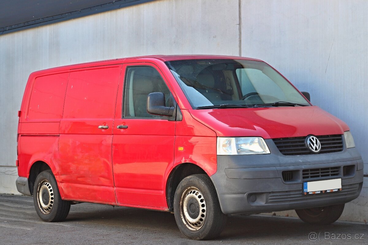 Transportér T5 1,9 TDI, 2007, 327.772 km, CZ, STK 8/2027