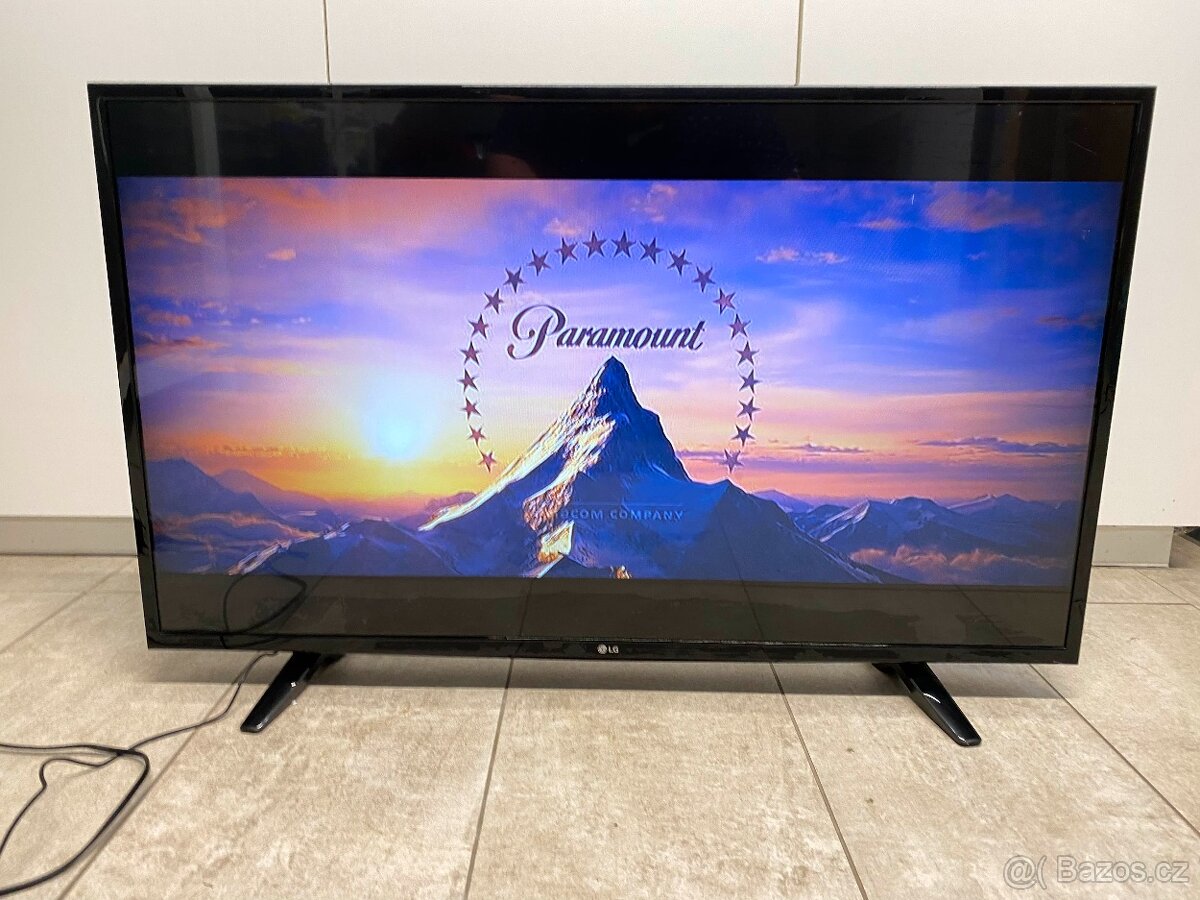 Televize LG 108cm LED pouze 36W spotřeba FULL HD obraz