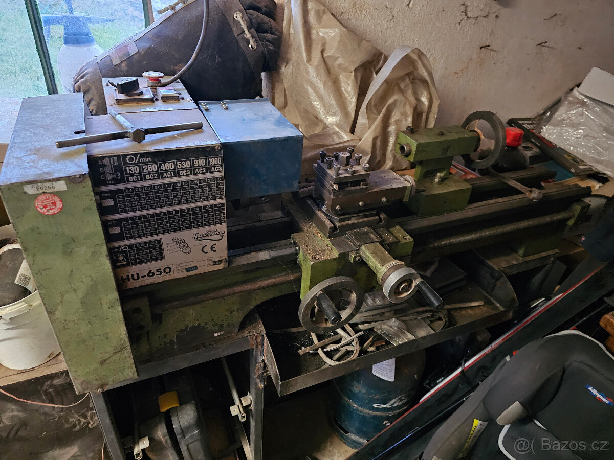 Hrotový soustruh Huvema HU650