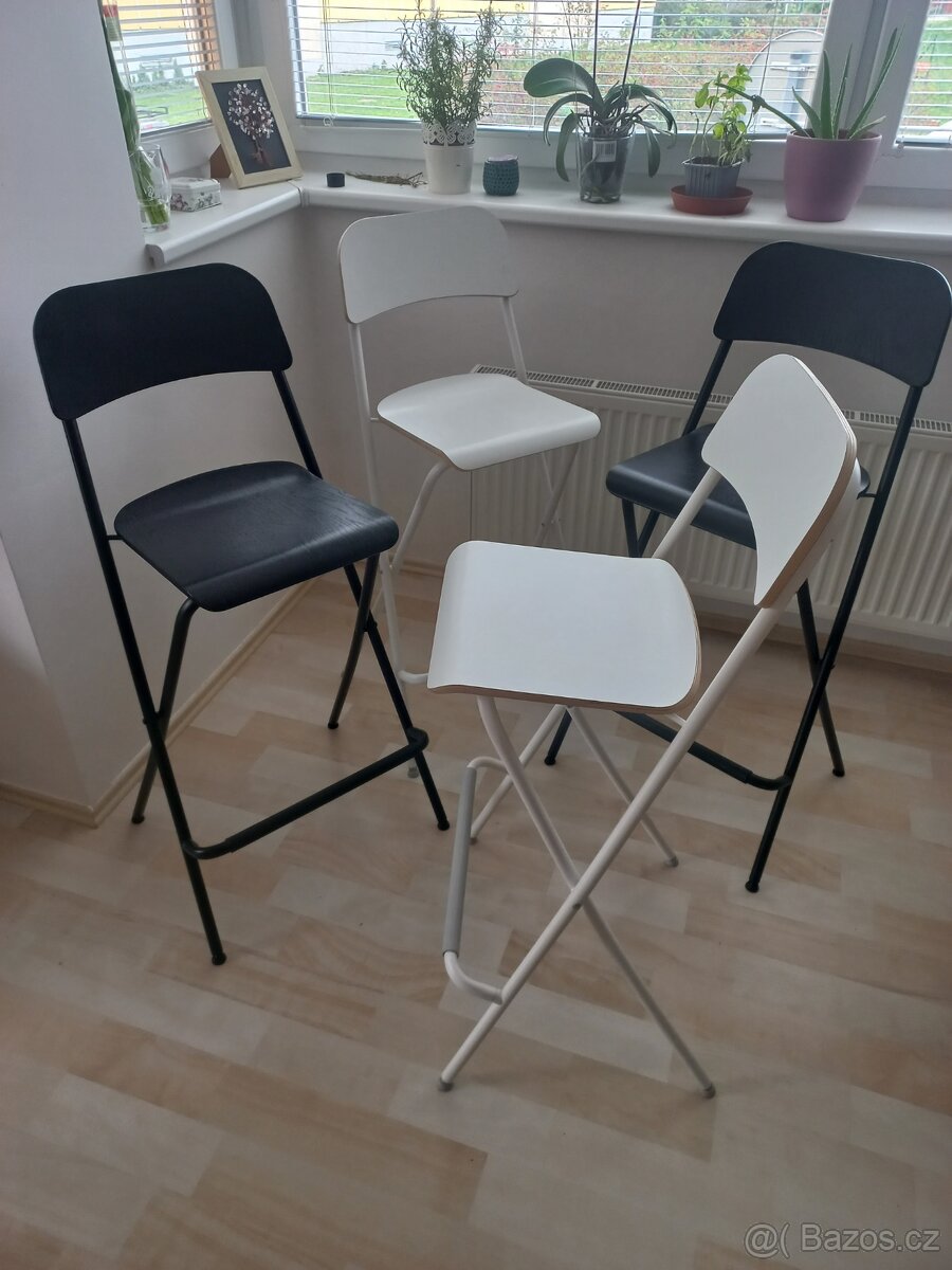 4 barové stoličky IKEA Franklin