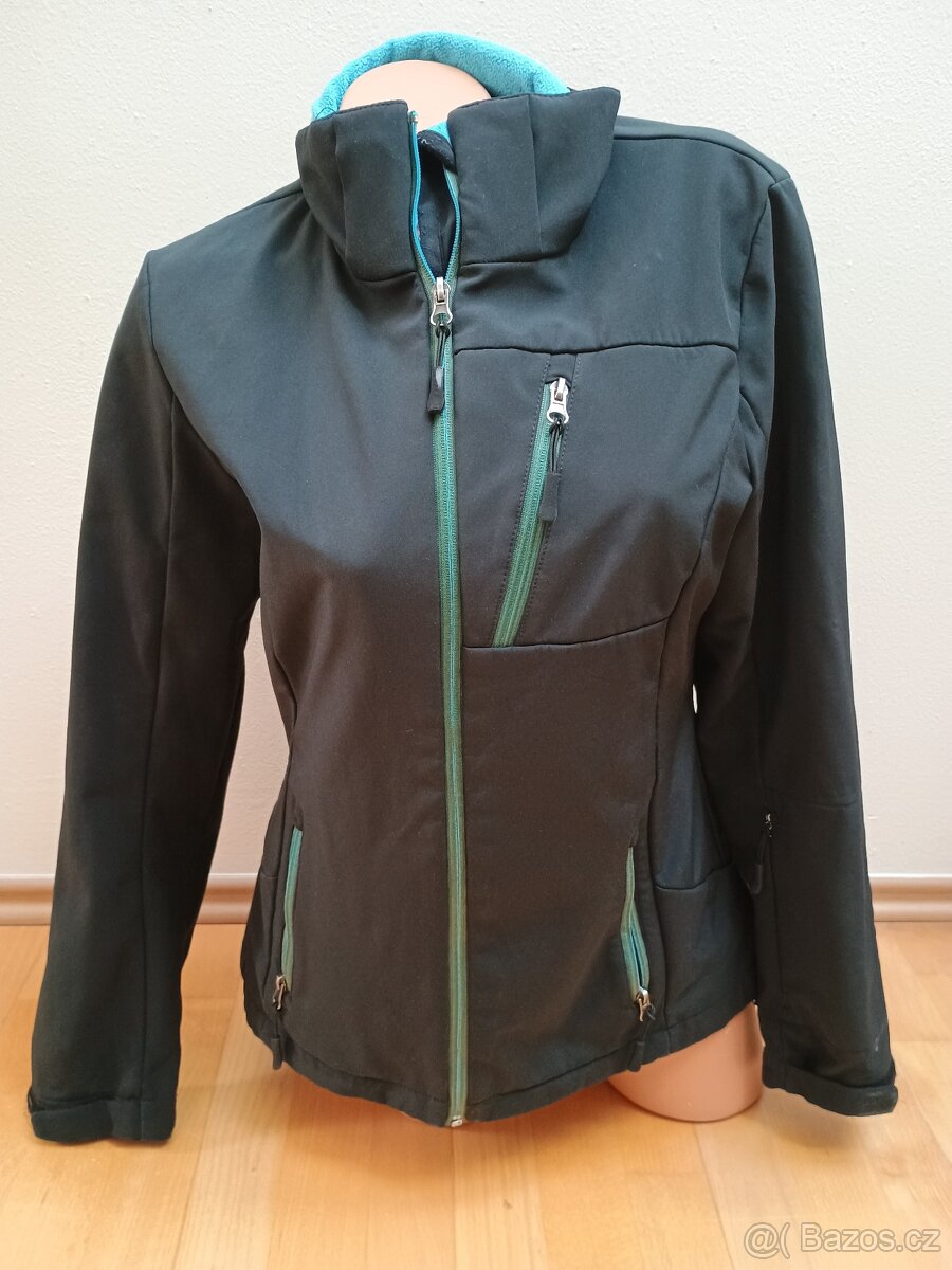 Černá softshellová bunda zn. Crane vel. 40