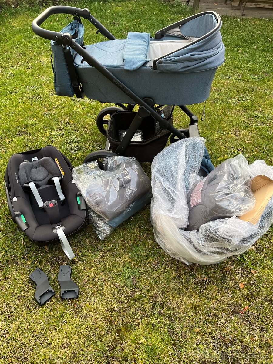 Kocarek Espiro Husky+ autosedacka Maxicosi