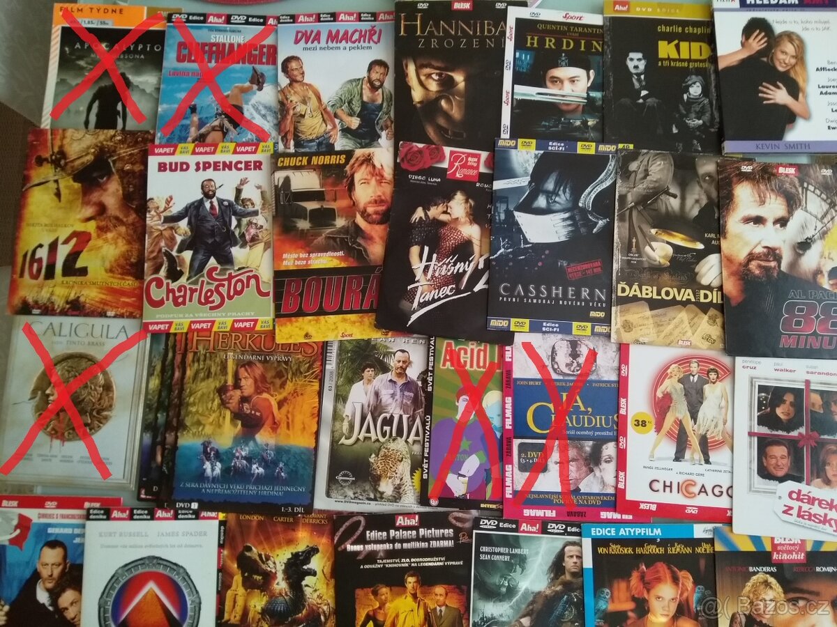 Filmy na DVD - zahraniční (edice) - 1. část