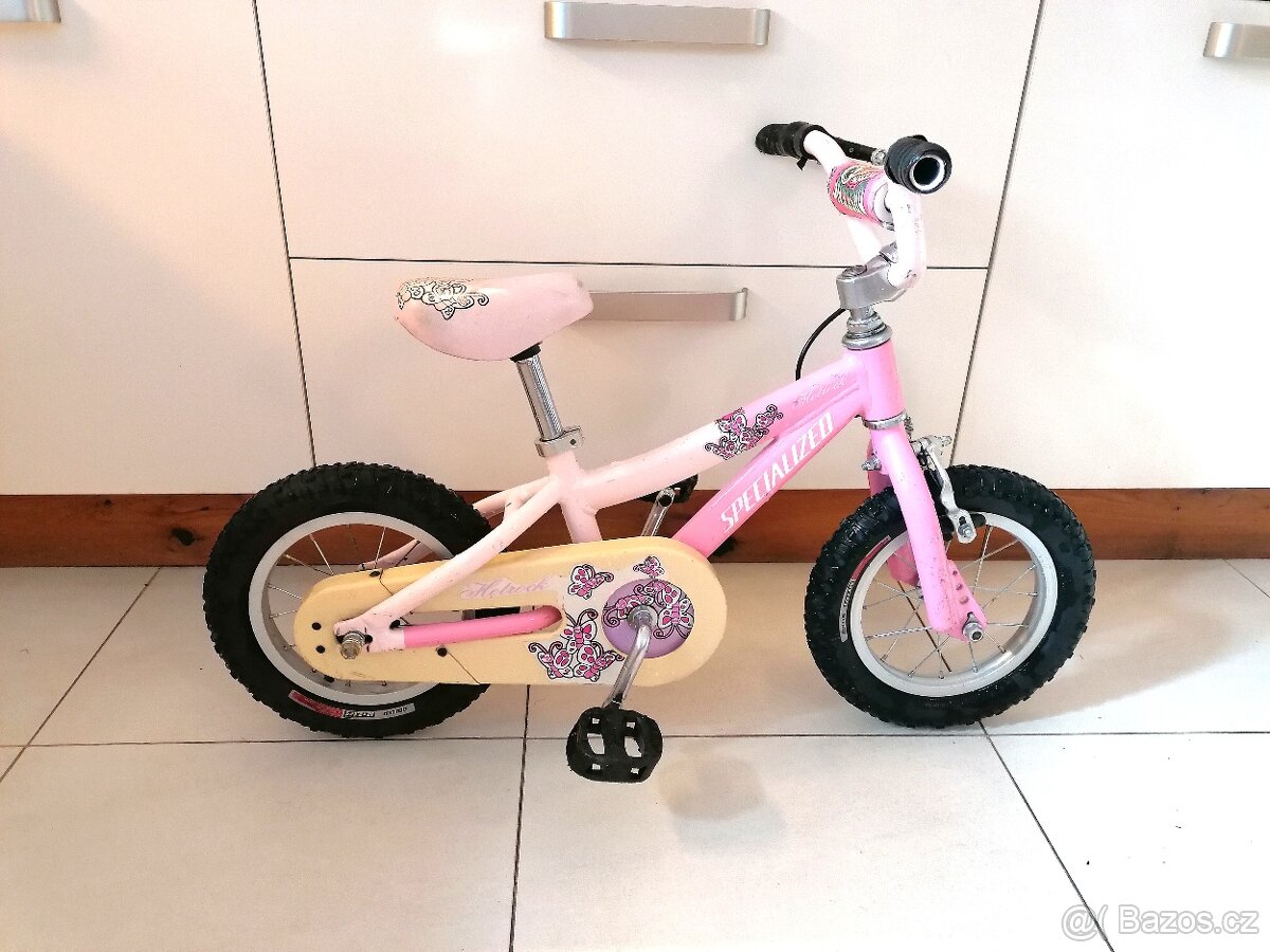 Lehké dětské kolo 12" Specialized Hotrock pro holčičku