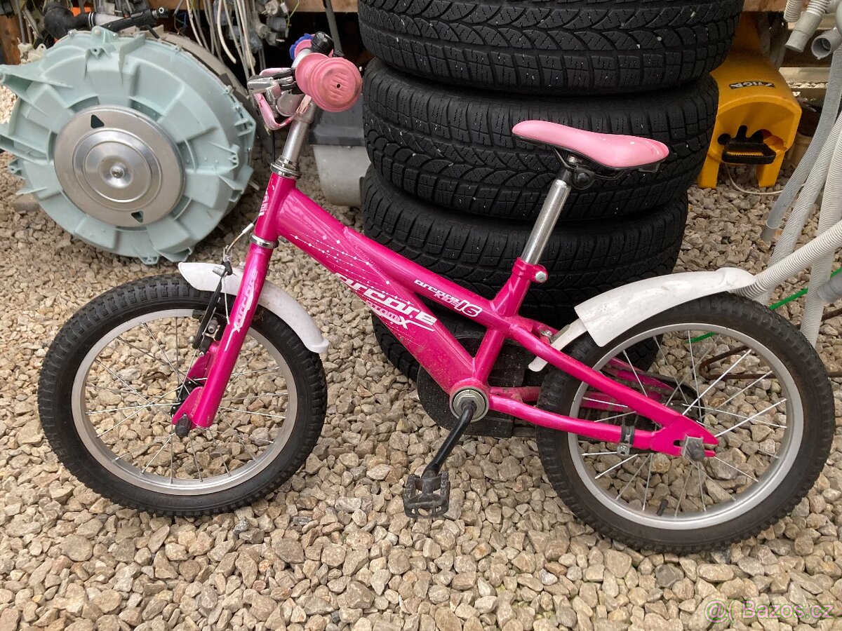 Prodám dětské holčičí kolo AARCORE kids 16