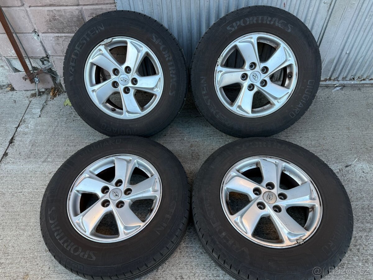 16" Elektrony HYUNDAI 5x114,3 s pneu 215/70 R16