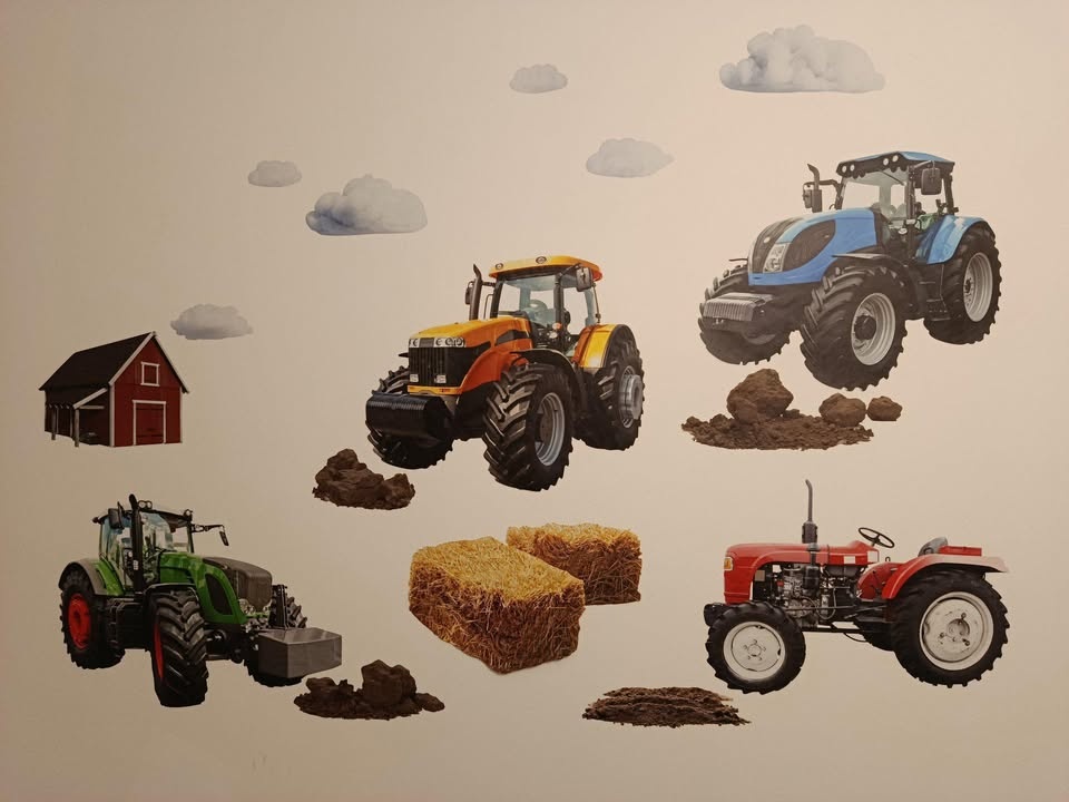 Samolepky na zeď Inspio - Traktory