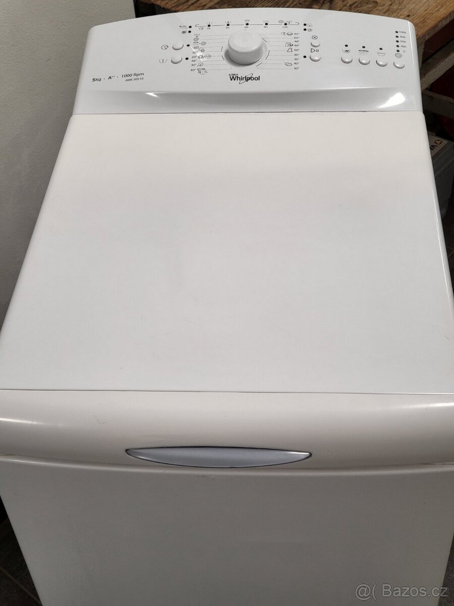 úzká Whirlpool pračka úsporná třída A++