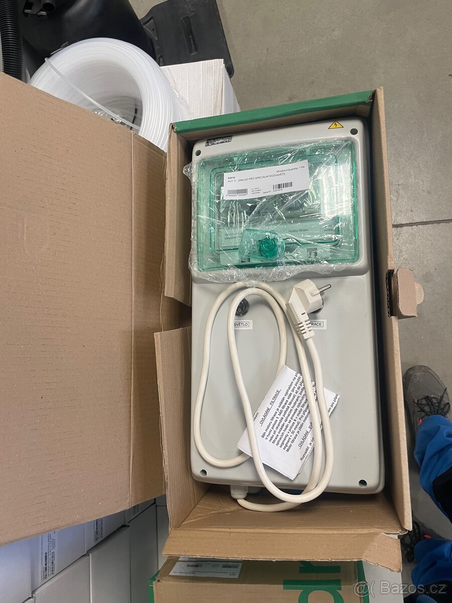 Rozvaděč filtrace+světlo