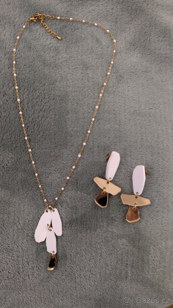 La Mujer set nahrdelník + naušnice PC 2862Kc