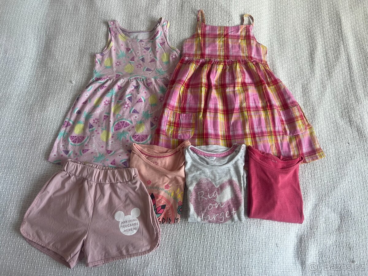 Letní set pro holku vel. 92/1,5-2r