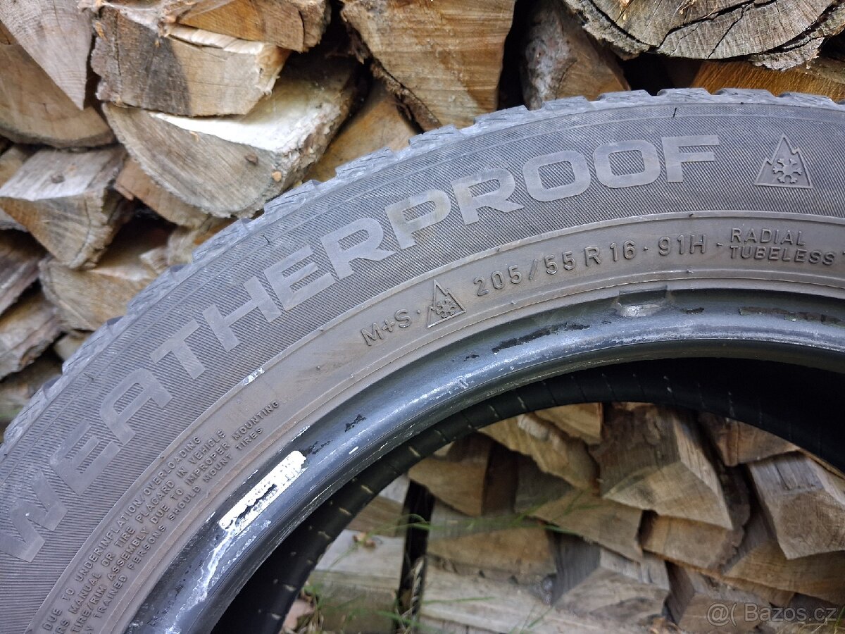 Celoroční 205/55 R16 91H
