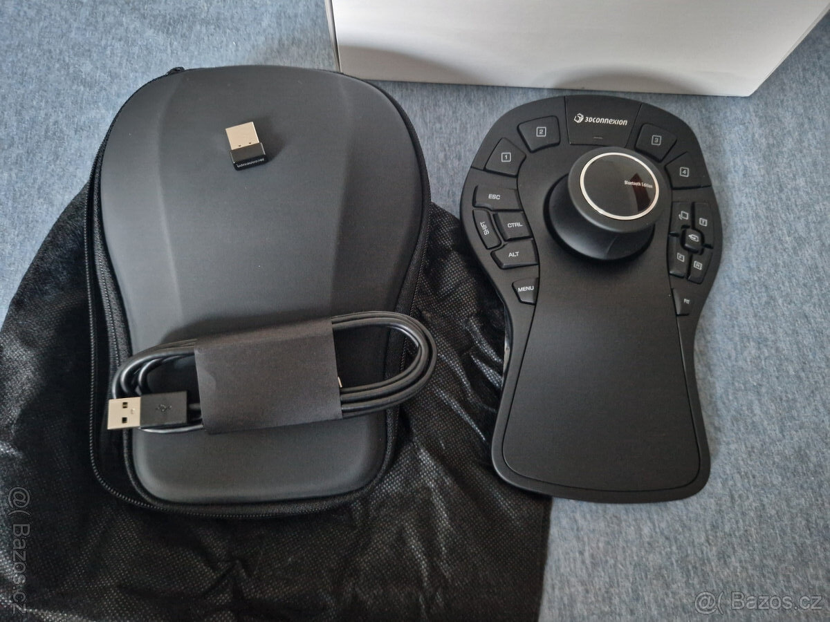 3Dconnexion SpaceMouse PRO 3D Wireless + pevné pouzdro