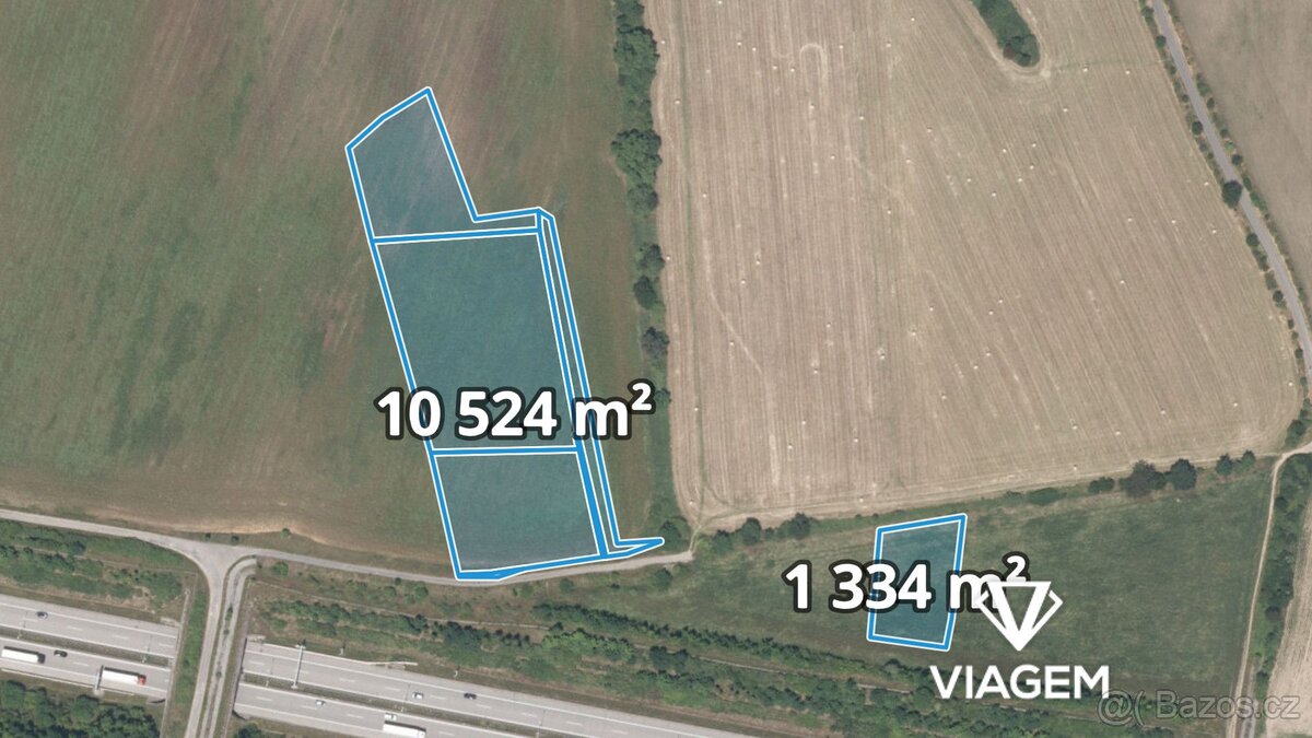 Pole 11 858 m², Podíl 25 % o výměře 2 965 m²