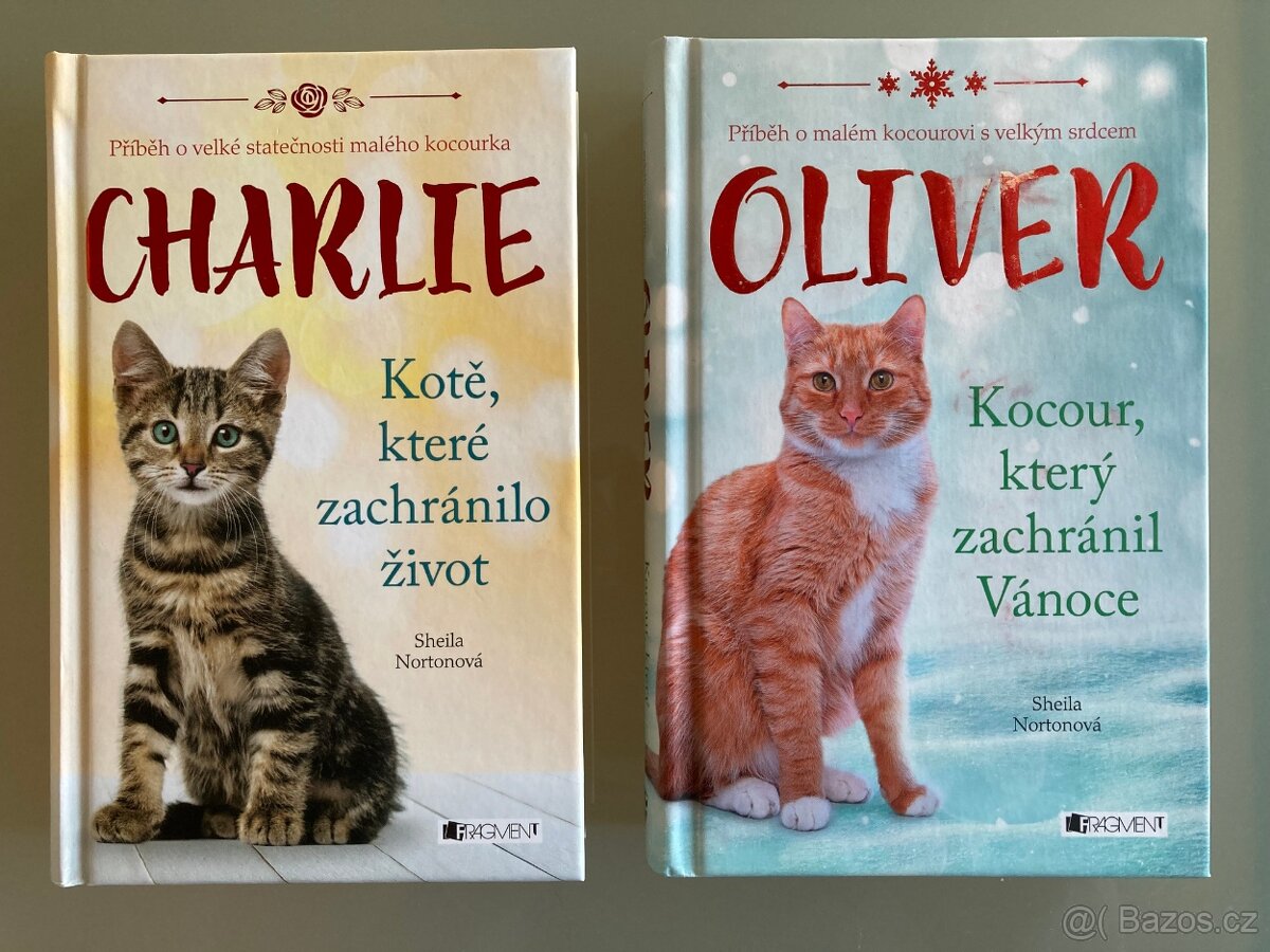 2 knížky, Charlie, Oliver - Sheila Nortonová