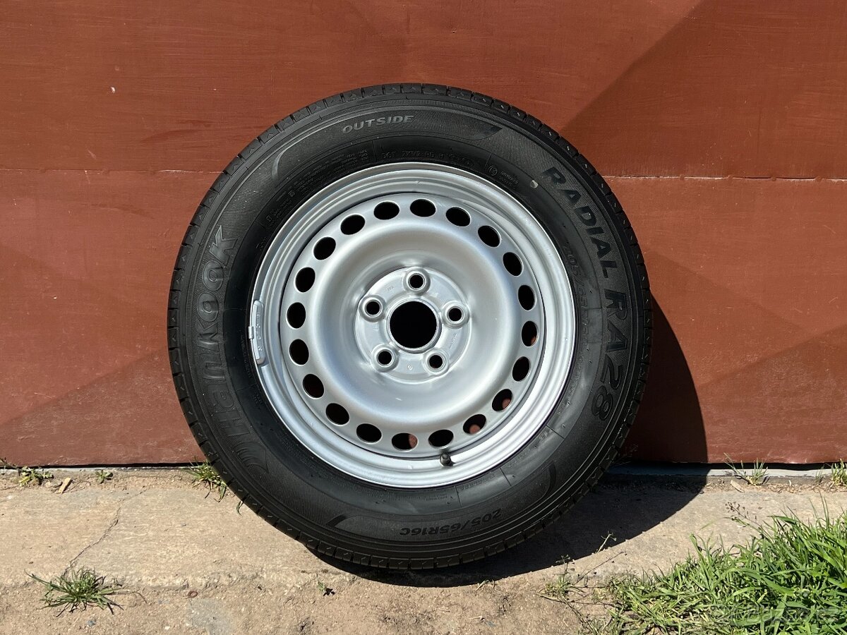 Originální sada letních kol VW Transporter 5x120 R16 6,5Jx16