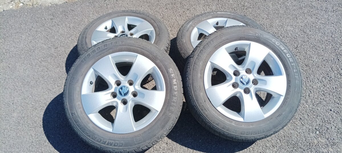 ALU kola 5x100x14"