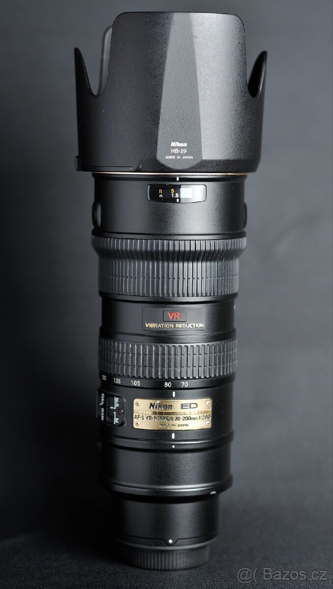 Objektiv Nikon AF-S Nikkor 70-200 mm f/2,8 G ED VR