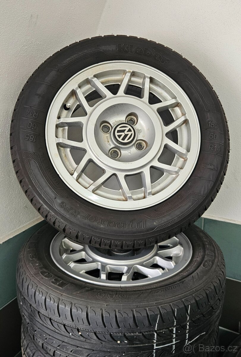 Retro kola Volkswagen 4x100 R14