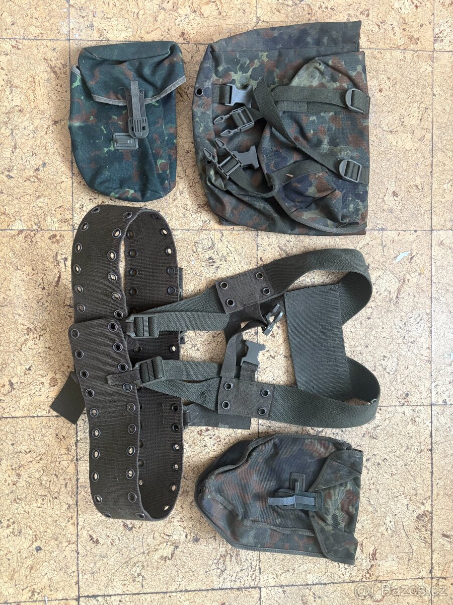 Taktická výstroj Bundeswehr Flecktarn