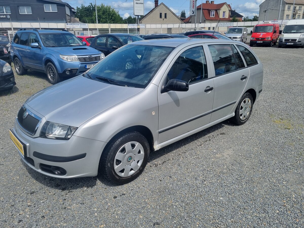 ŠKODA FABIA COMBI 1.2htp 47KW R.V.2008 NAJ.80tkm 1.MAJITEL