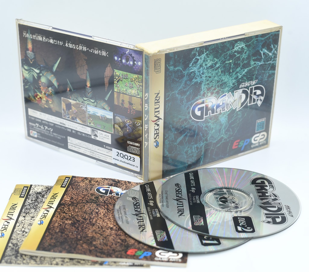 === Grandia (NTSC-J) ( Sega Saturn ) ===