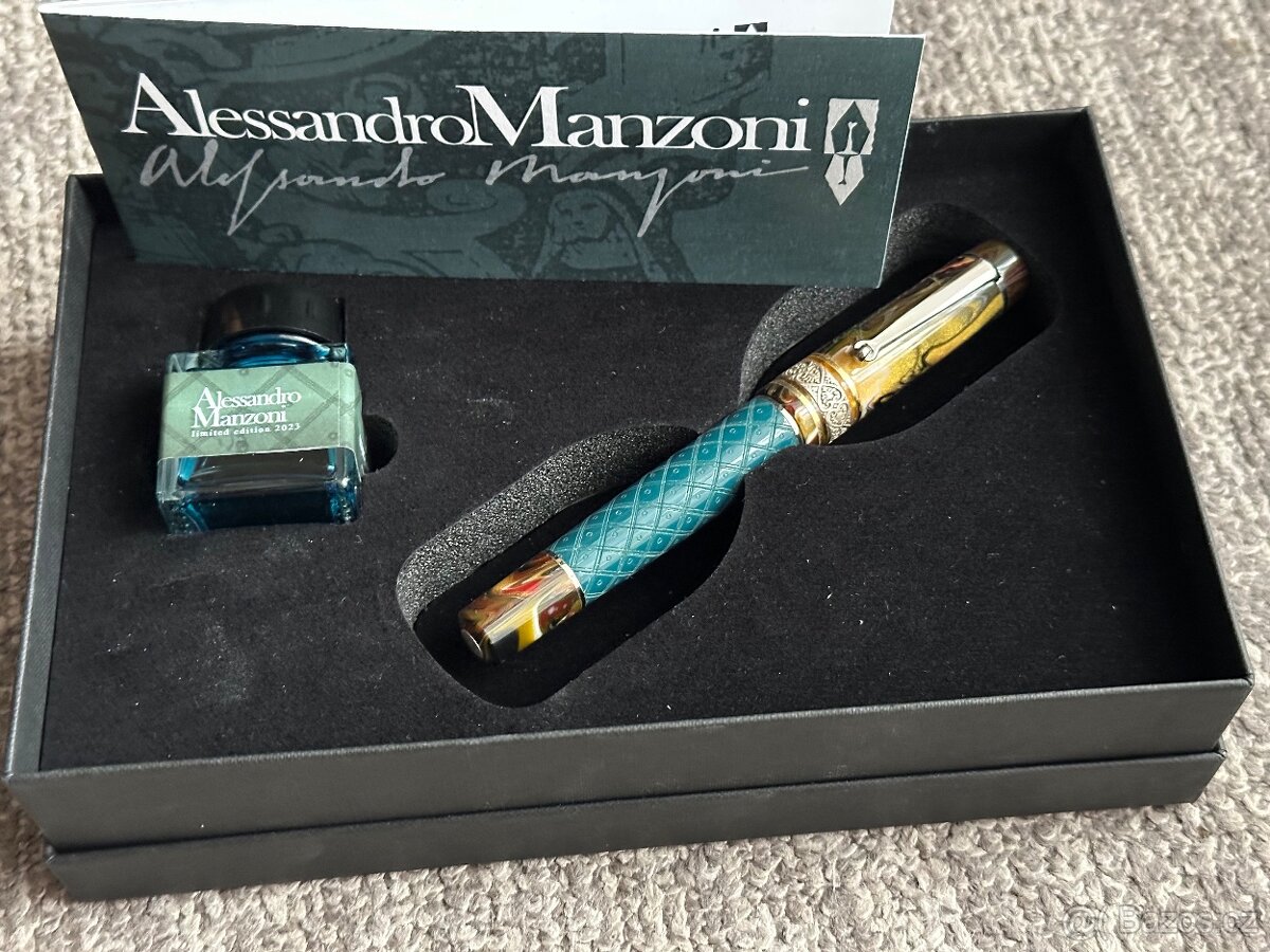 Italské psací pero Delta Alessandro Manzoni