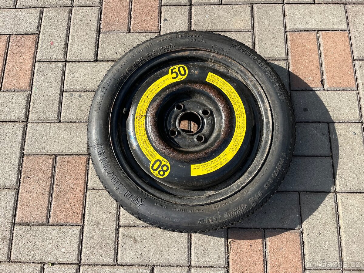 Dojezdové kolo 4x100 Škoda / VW