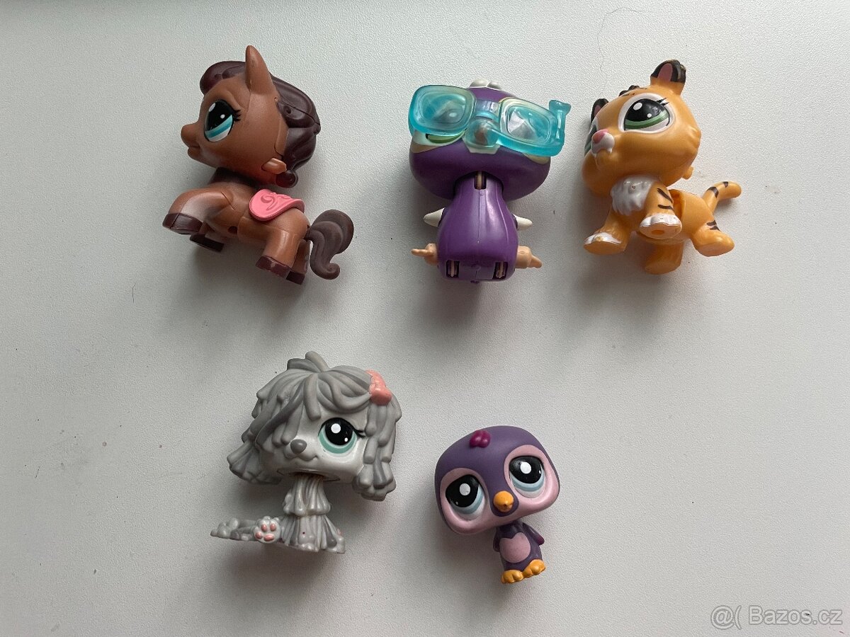 Littlest Pet Shop zvířátka
