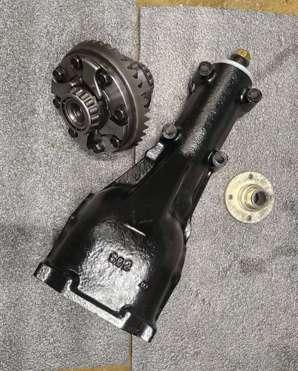 Subaru Impreza WRX STi zadní diferenciál
